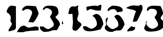 Zone23 ayahuasca Font, Number Fonts