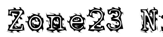 Zone23 NickMolloy Font, Fun Fonts