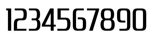 ZrnicRg Regular Font, Number Fonts