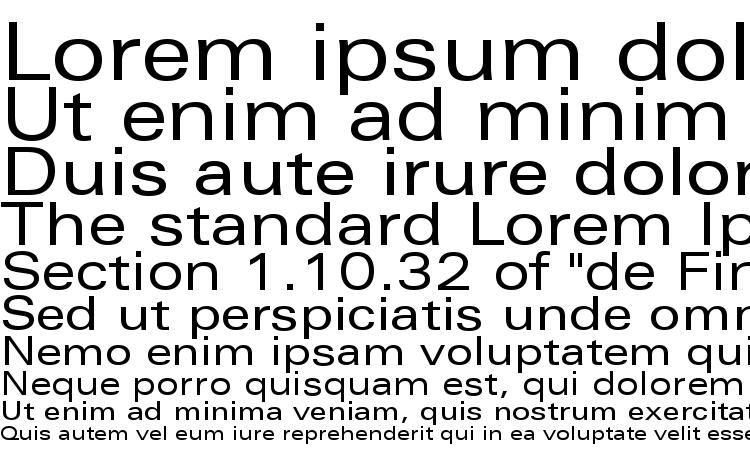 specimens Zurich Extended BT font, sample Zurich Extended BT font, an example of writing Zurich Extended BT font, review Zurich Extended BT font, preview Zurich Extended BT font, Zurich Extended BT font