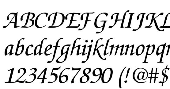 ZurichCalligraphic Italic Font Download Free / LegionFonts