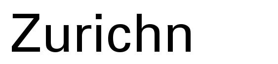 шрифт Zurichn, бесплатный шрифт Zurichn, предварительный просмотр шрифта Zurichn