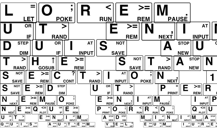 образцы шрифта ZXSpectrum, образец шрифта ZXSpectrum, пример написания шрифта ZXSpectrum, просмотр шрифта ZXSpectrum, предосмотр шрифта ZXSpectrum, шрифт ZXSpectrum