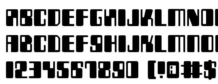 глифы шрифта Zyborgs, символы шрифта Zyborgs, символьная карта шрифта Zyborgs, предварительный просмотр шрифта Zyborgs, алфавит шрифта Zyborgs, шрифт Zyborgs